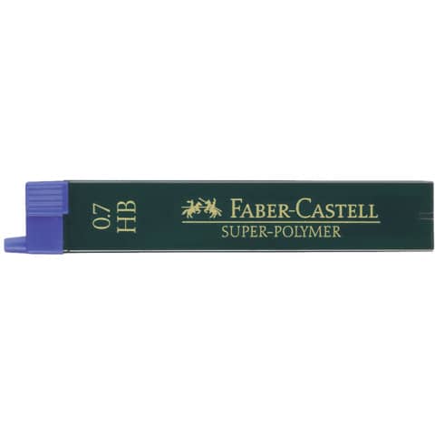 Mine Faber-Castell Super Polymer 0,7 mm HB astuccio da 12 - 120700